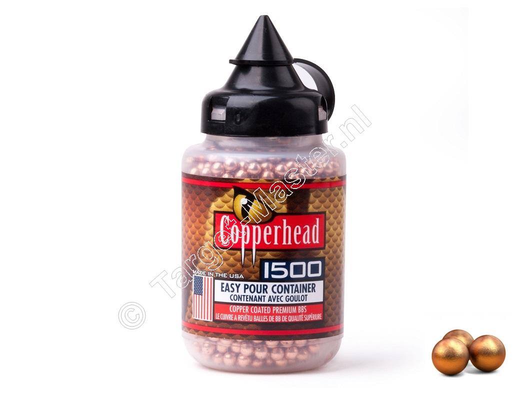 Copperhead BB Premium Grade 4.50mm Luchtdruk Kogeltjes verpakking 1500